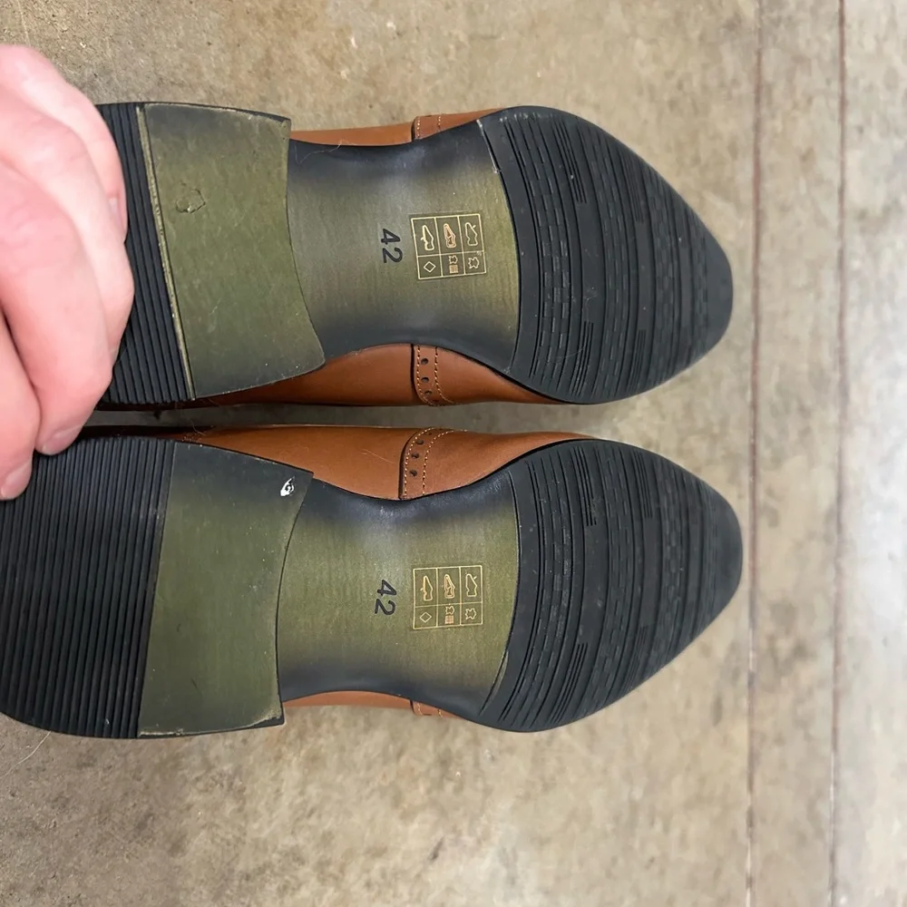 Jones Bootmaker Elegant Brown Leather Men's Oxfords